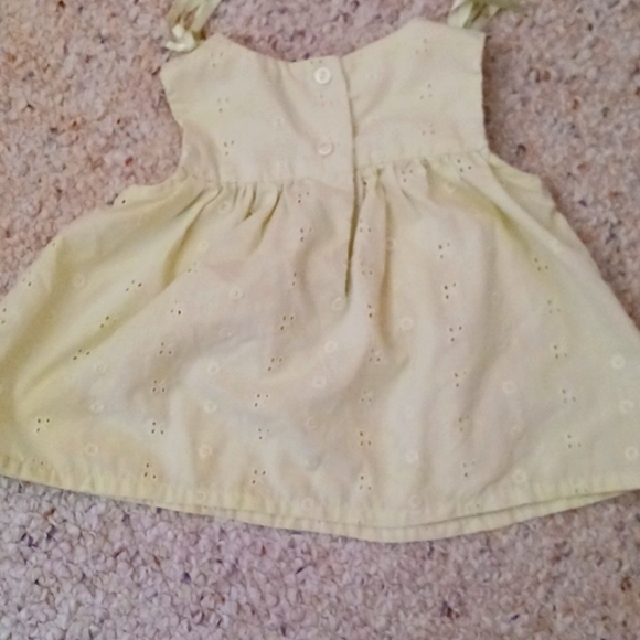 Vintage Spring Green Baby Dress - Picture 2 of 5